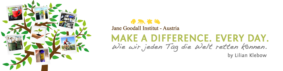 MAKE A DIFFERENCE. EVERY DAY. Wie wir jeden Tag die Welt retten können. - 