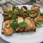 Pilze&Tofu auf getoastetem Avocado/Sojanäse-Volkornbrot