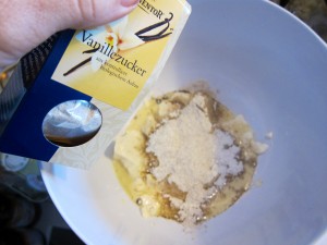 Soja-Dinkel-Schnecken mit Zimt & Vanille